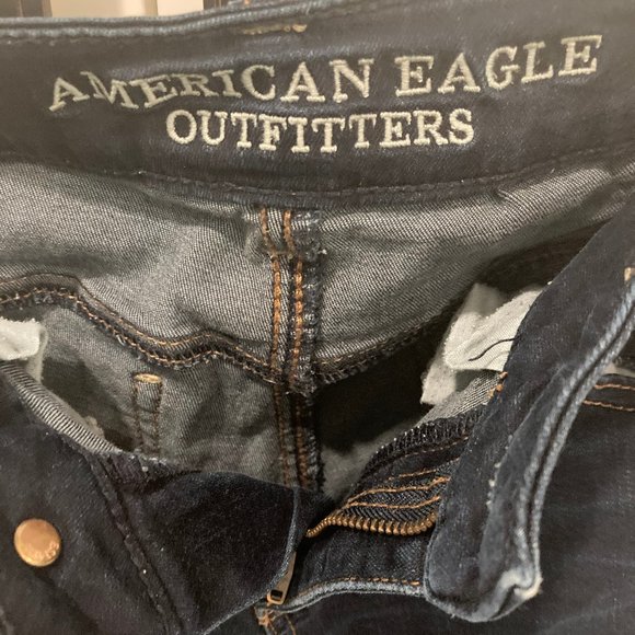 Navy Super Stretch Jeggings - Picture 4 of 4